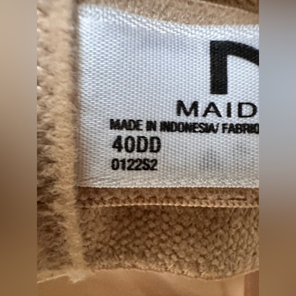 MAIDENFORM Bra 40DD Convertible Strapless Stay Up Support Beige SE6990 3485 PS - Picture 13 of 14